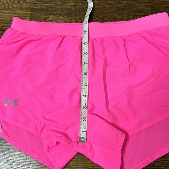 Under Armour Bright Pink Running Shorts - Size Medium - Picture 5 of 9
